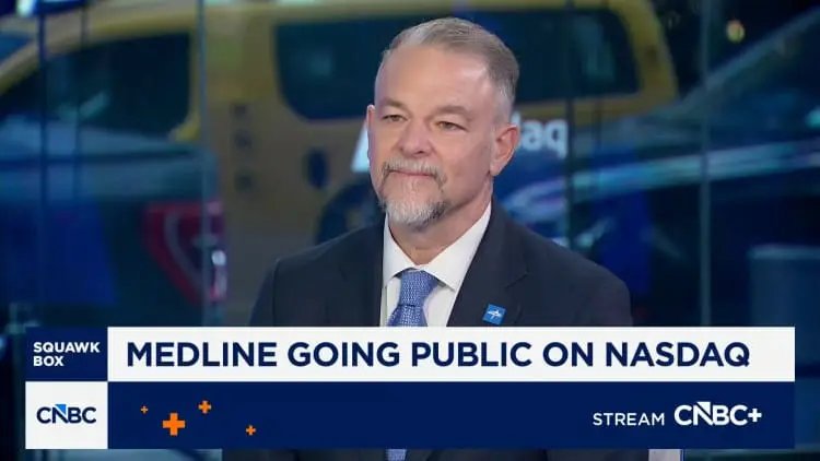 Medline debuts on Nasdaq after biggest IPO of 2025 Medline CEO on IPO This is the right time for us to expand our voice