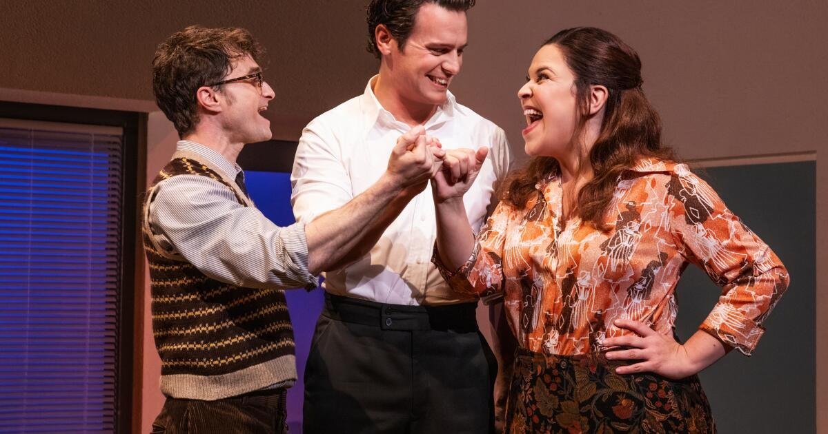Merrily We Roll Along review The movie version isnt just filmed theater Merrily We Roll Along review The movie version isnt just filmed theater
