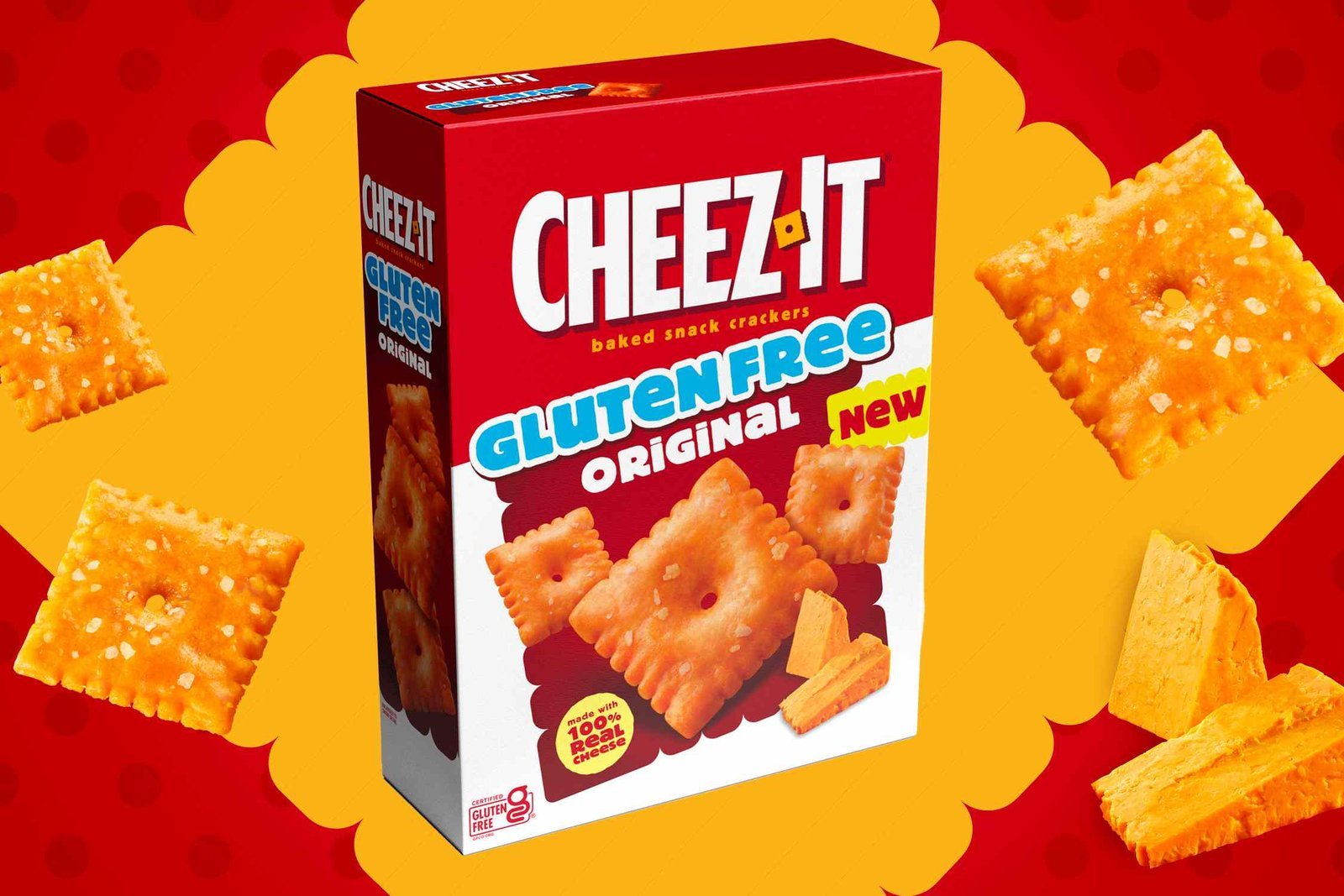 Cheez-It Unveils a Gluten-Free Cracker Made With 3 Flours