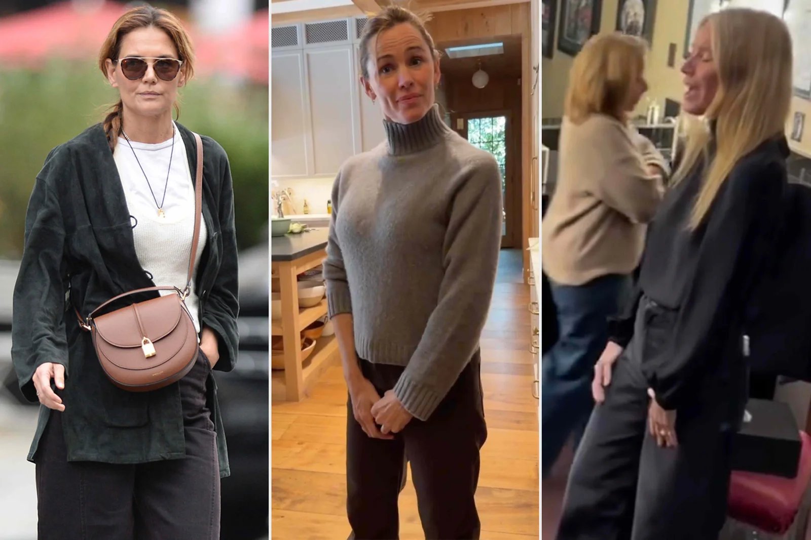 Katie Holmes Jennifer Garner and Celebs Are Wearing Black Jeans Katie Holmes Jennifer Garner and Celebs Are Wearing Black Jeans